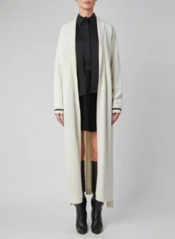 LONG CASHMERE CARDIGAN