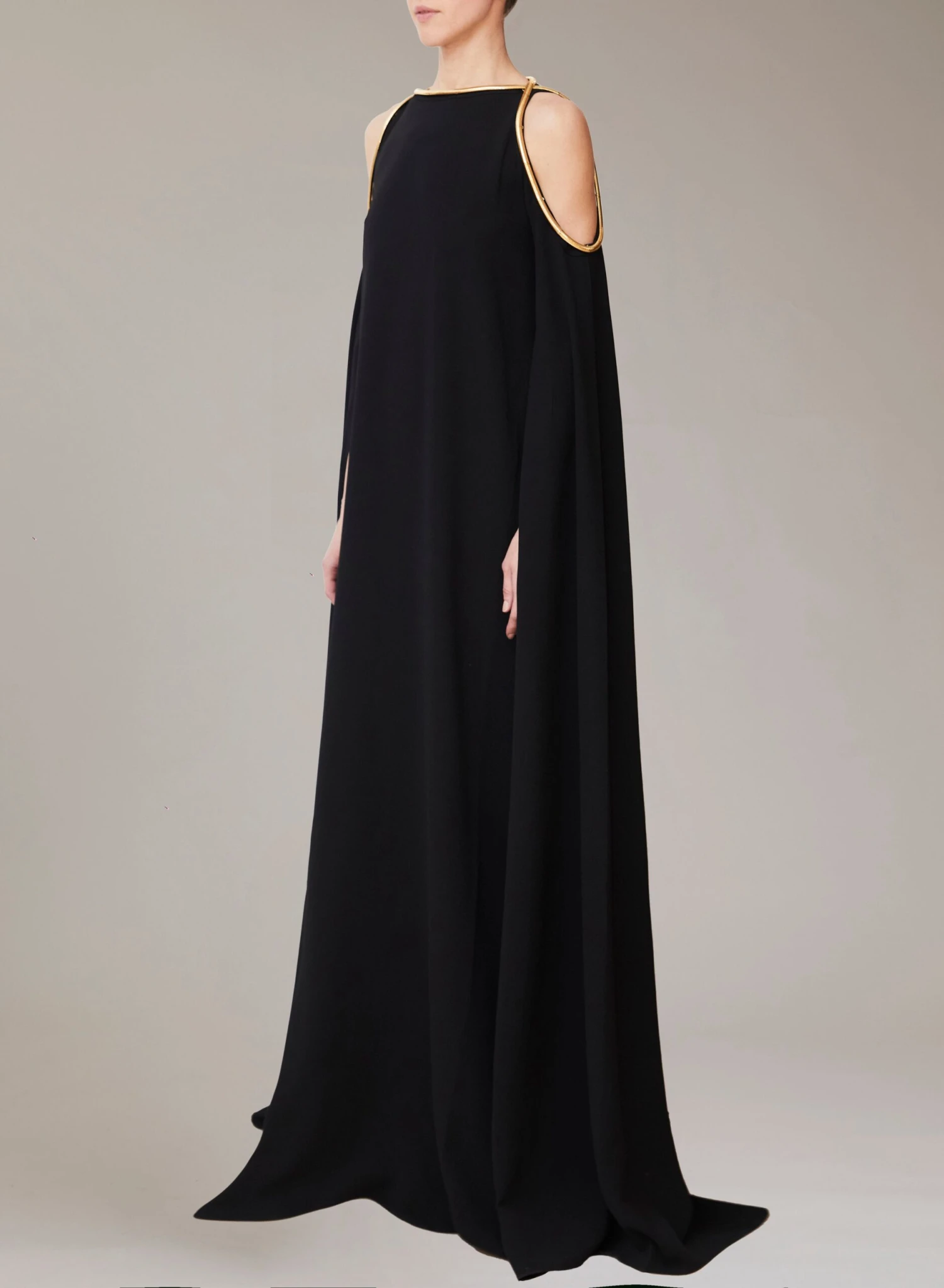 TUBOGAS CUTOUT CAPE DRESS 2 TUBOGAS CUTOUT CAPE DRESS - Image 2