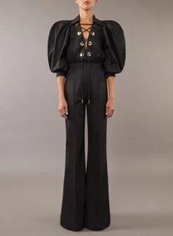 Eyelet Cotton Jumpsuit