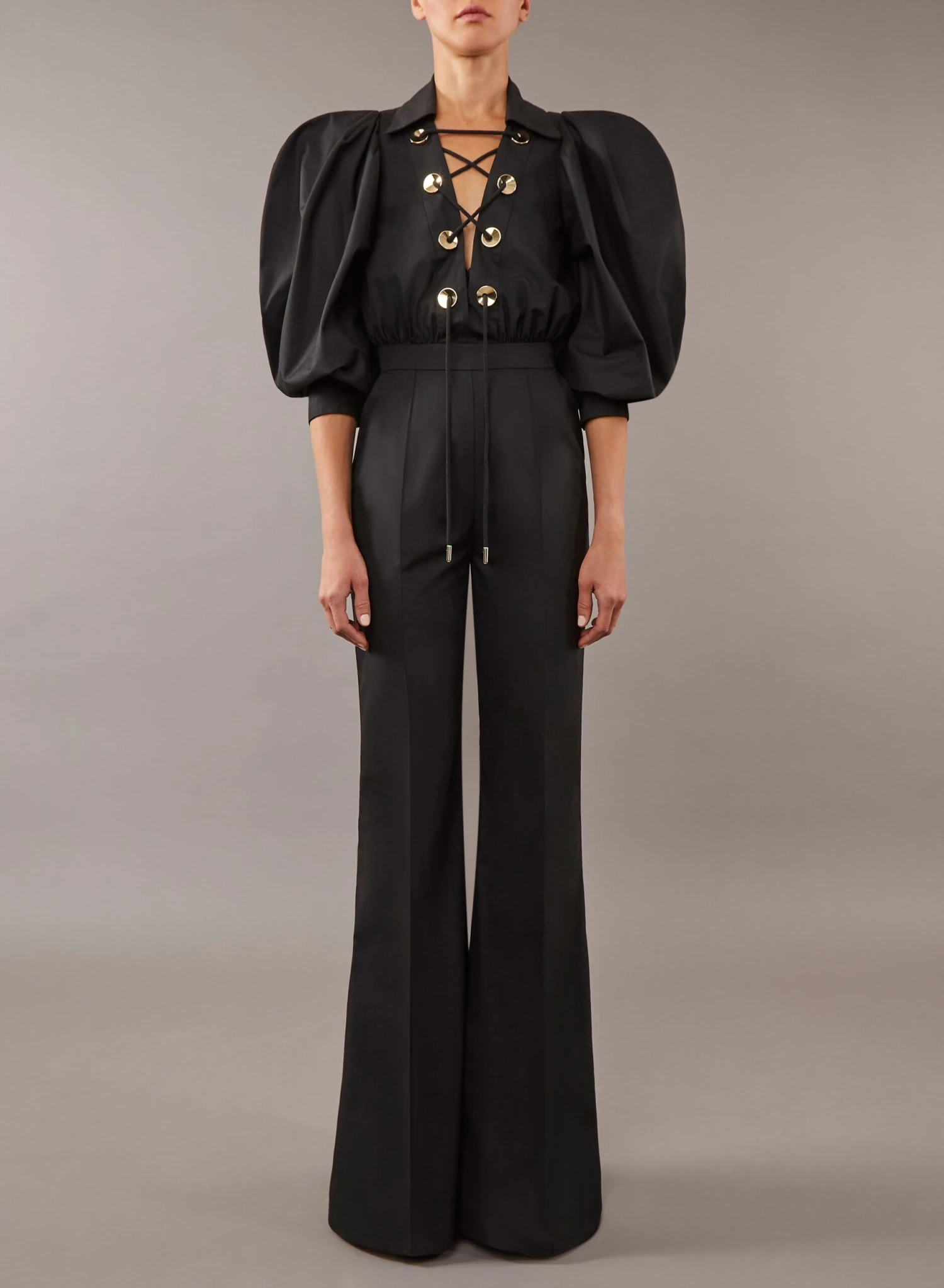 Eyelet Cotton Jumpsuit 1 Eyelet Cotton Jumpsuit