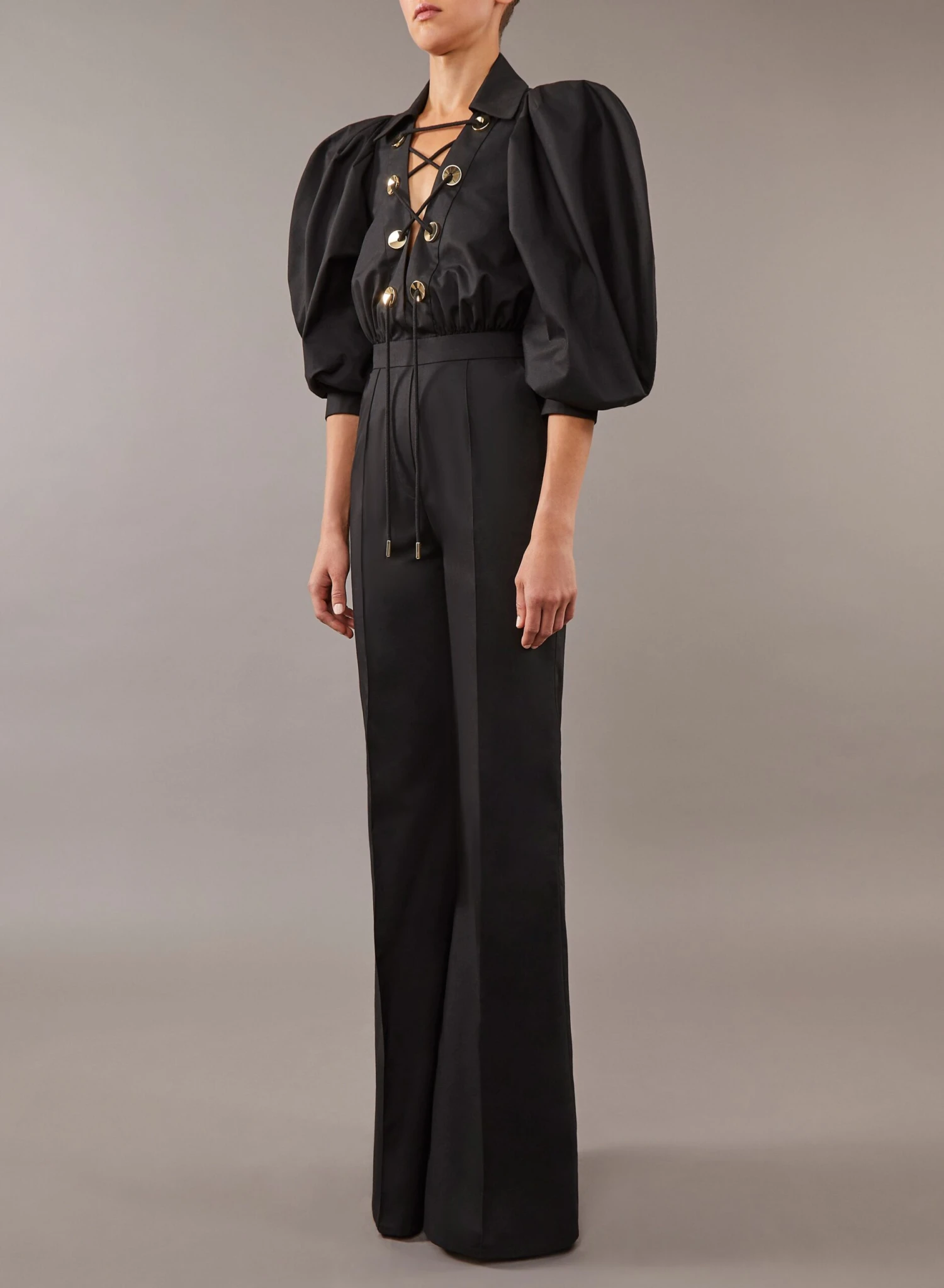 Eyelet Cotton Jumpsuit 2 Eyelet Cotton Jumpsuit - Image 2