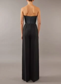 Taffeta Jumpsuit -ELIESAAB SHOP 13608 BLACK 3
