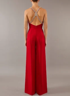 Crystal Straps Jumpsuit 5 Crystal Straps Jumpsuit -ELIESAAB SHOP 13623 Cardinal 3 scaled