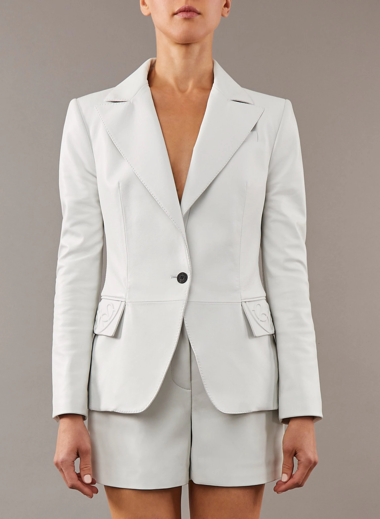 Leather Blazer 1 Leather Blazer