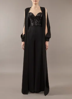 Sequin Corset Jumpsuit