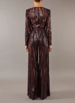 Draped Trail Embroidered Jumpsuit 5 Draped Trail Embroidered Jumpsuit -ELIESAAB SHOP 13811 GRAPE 20WINE 3 scaled