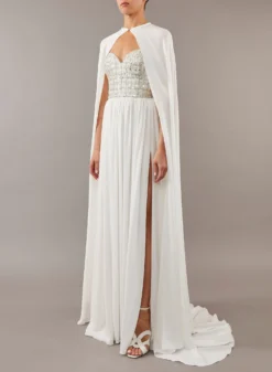 Beaded Corset Dress 9 Beaded Corset Dress -ELIESAAB SHOP 13818 OPTIC 20WHITE 2 scaled