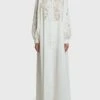 Embroidered Cotton Kaftan
