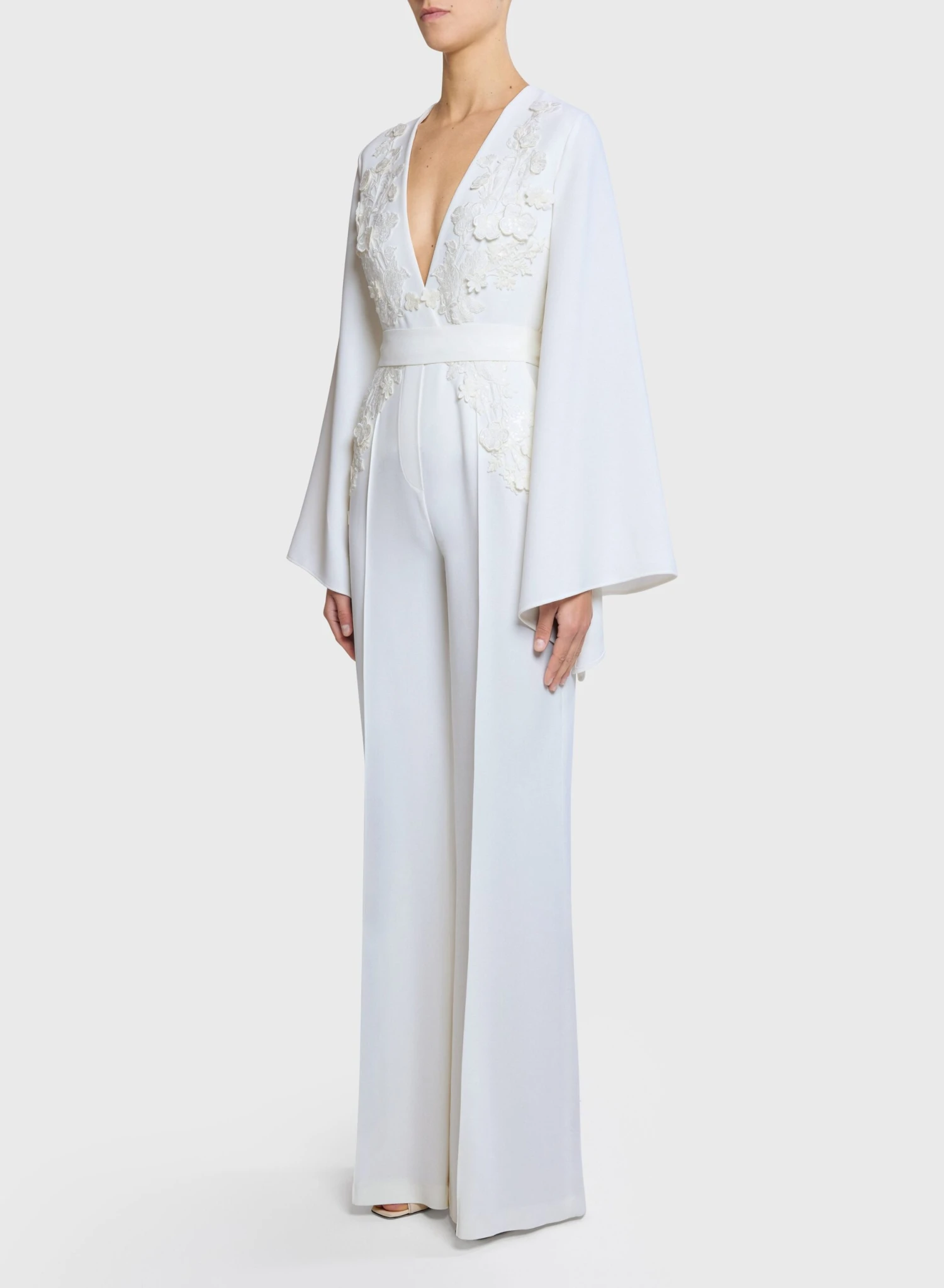 Embroidered Long Jumpsuit 2 Embroidered Long Jumpsuit - Image 2