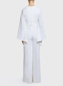 Embroidered Long Jumpsuit 5 Embroidered Long Jumpsuit -ELIESAAB SHOP 15115 Gardenia 3 scaled