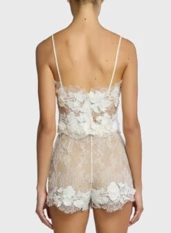 Embroidered Lace Twin Set -ELIESAAB SHOP 15229 Summer 20Love 20Moonflower 6