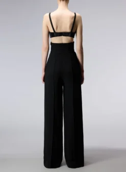 Embellished Cut-Out Jumpsuit 5 Embellished Cut-Out Jumpsuit -ELIESAAB SHOP 15323 BLACK 3 scaled