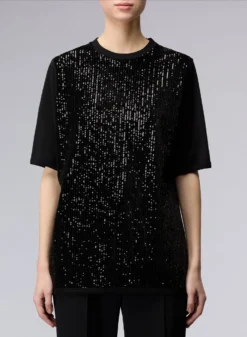Velvet And Sequins T-shirt