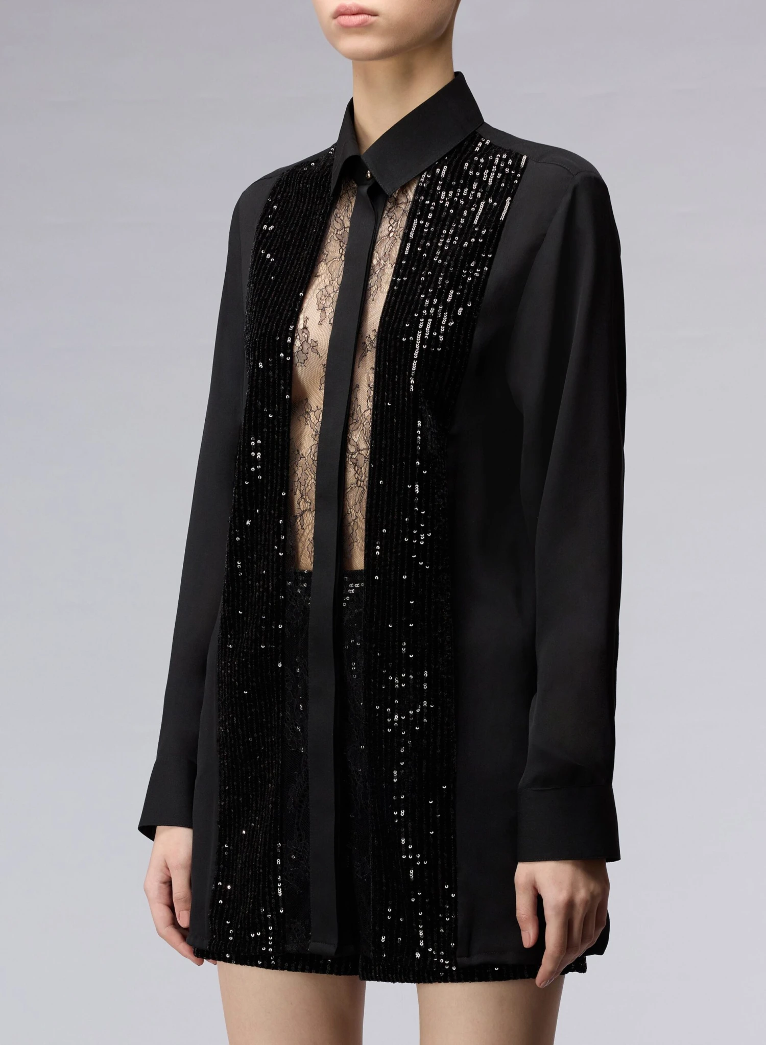 Velvet And Sequins Shirt 2 Velvet And Sequins Shirt - Image 2