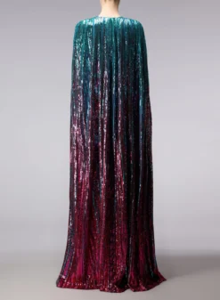 Embroidered Cape Jumpsuit -ELIESAAB SHOP 15520 MULTICOLOR 3 scaled