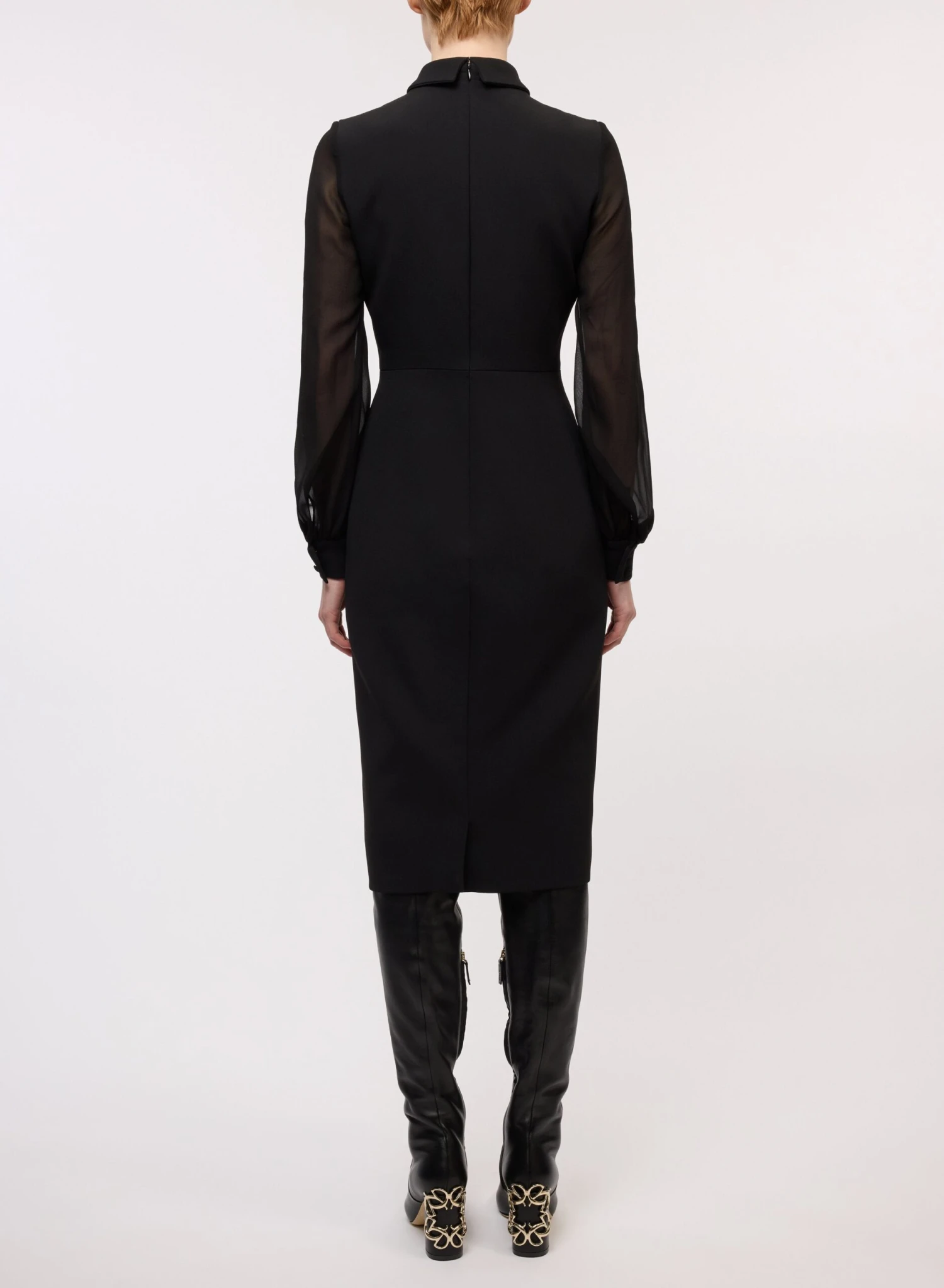 Crystal Bow Midi Dress 3 Crystal Bow Midi Dress - Image 3