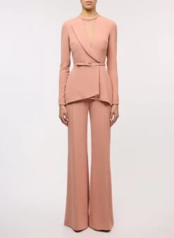 Crepe And Lace Jumpsuit