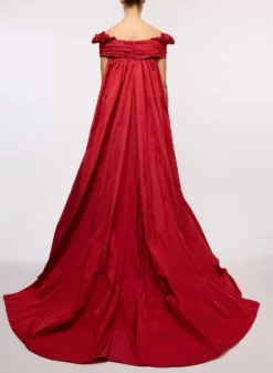 Red Taffeta Gown -ELIESAAB SHOP 15657 NEW 20RED 3 scaled