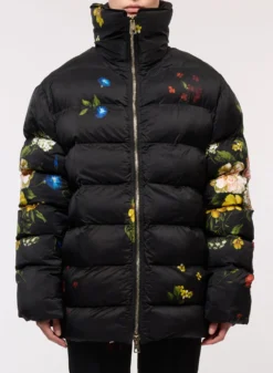 Flower Print Down Jacket -ELIESAAB SHOP 15722 SANSIONE 20PRINT 5 scaled