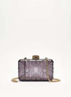 Accessories Pellucid Black Clutch