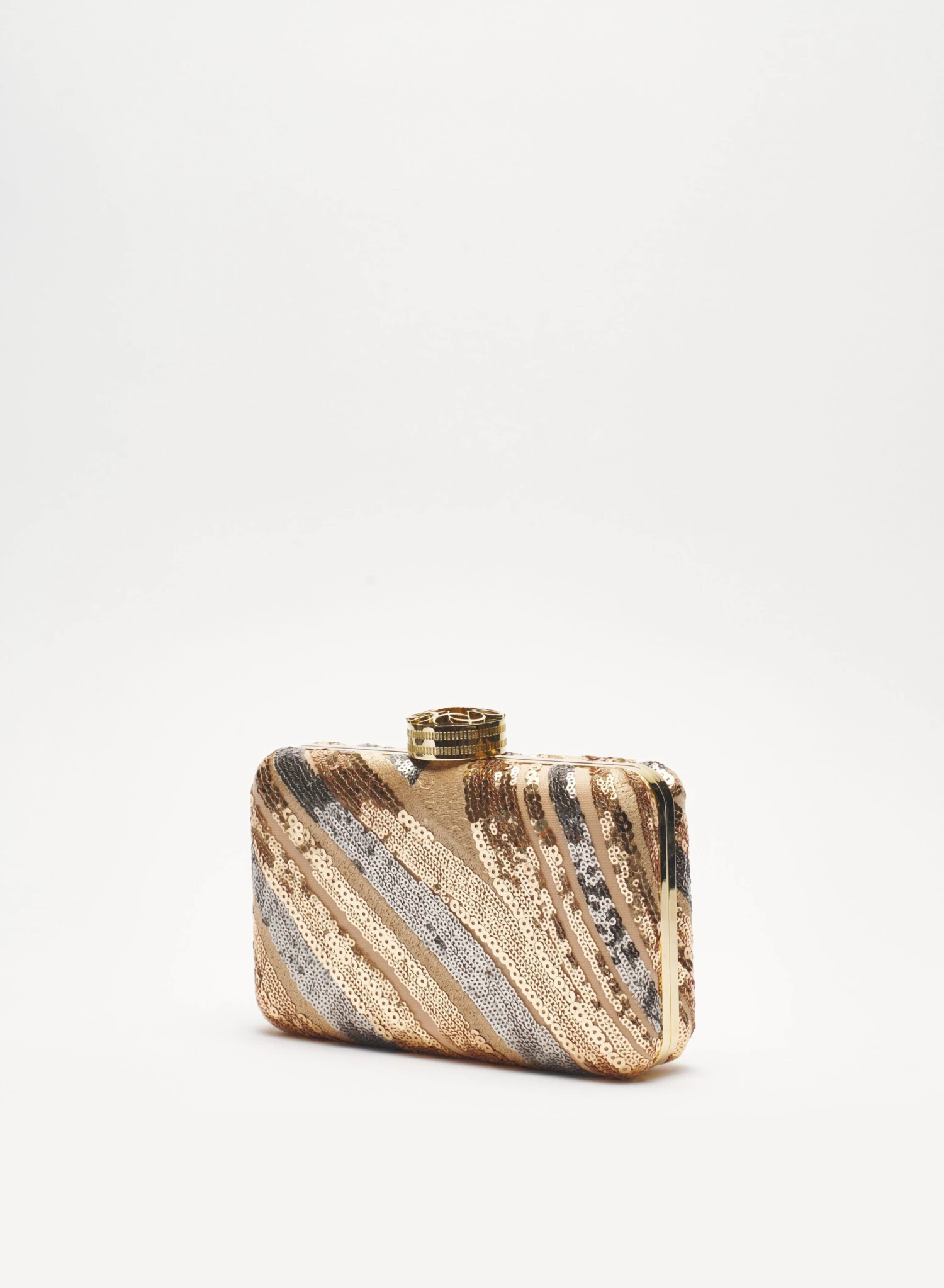 Accessories Gold Embroidered Clutch 2 Accessories Gold Embroidered Clutch - Image 2