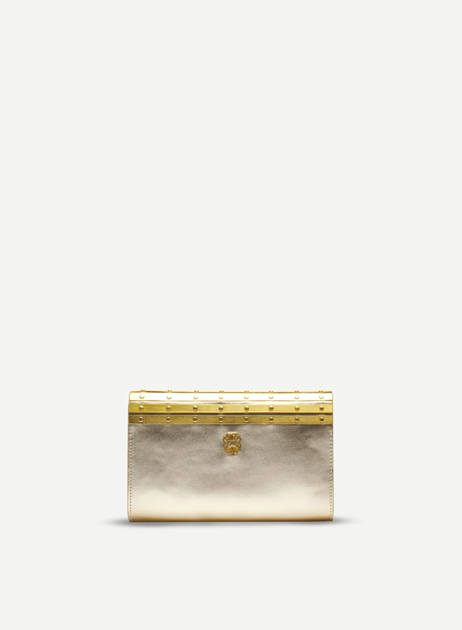 Accessories Metallic Leather Clutch 2 Accessories Metallic Leather Clutch - Image 2