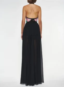 Sequin Embroidered Long Dress -ELIESAAB SHOP D0045YAS02 MULTICOLOR 20BOLD 3 scaled