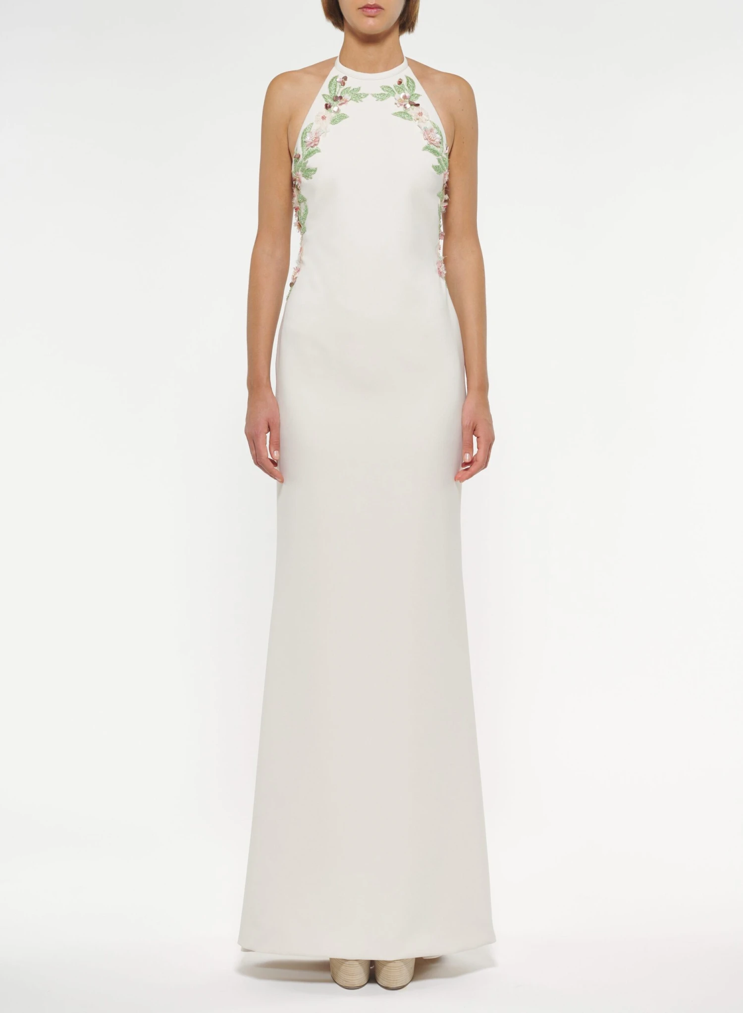 Embroidered Cady Dress 1 Embroidered Cady Dress