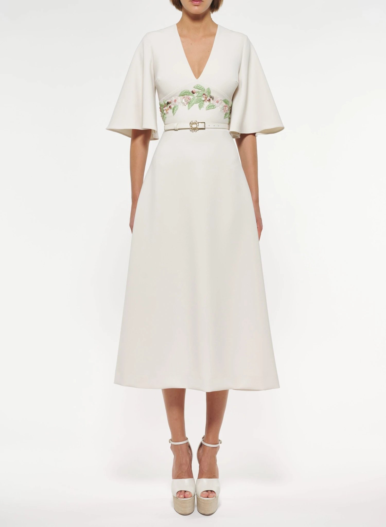 Embroidered Midi Dress 1 Embroidered Midi Dress