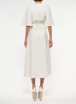 Embroidered Midi Dress 11 Embroidered Midi Dress -ELIESAAB SHOP D0054BEC03 WHITE 20AND 20MILTICOLOR 20PASTEL 6 scaled