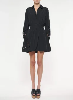 Monogram Cutwork Dress