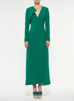 Midi Dress With Flap Detail