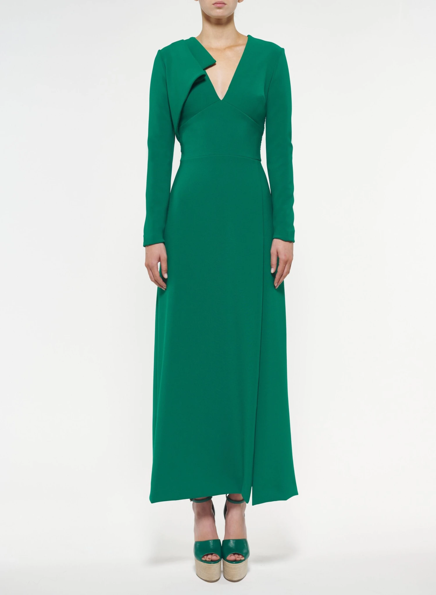 Midi Dress With Flap Detail 1 Midi Dress With Flap Detail