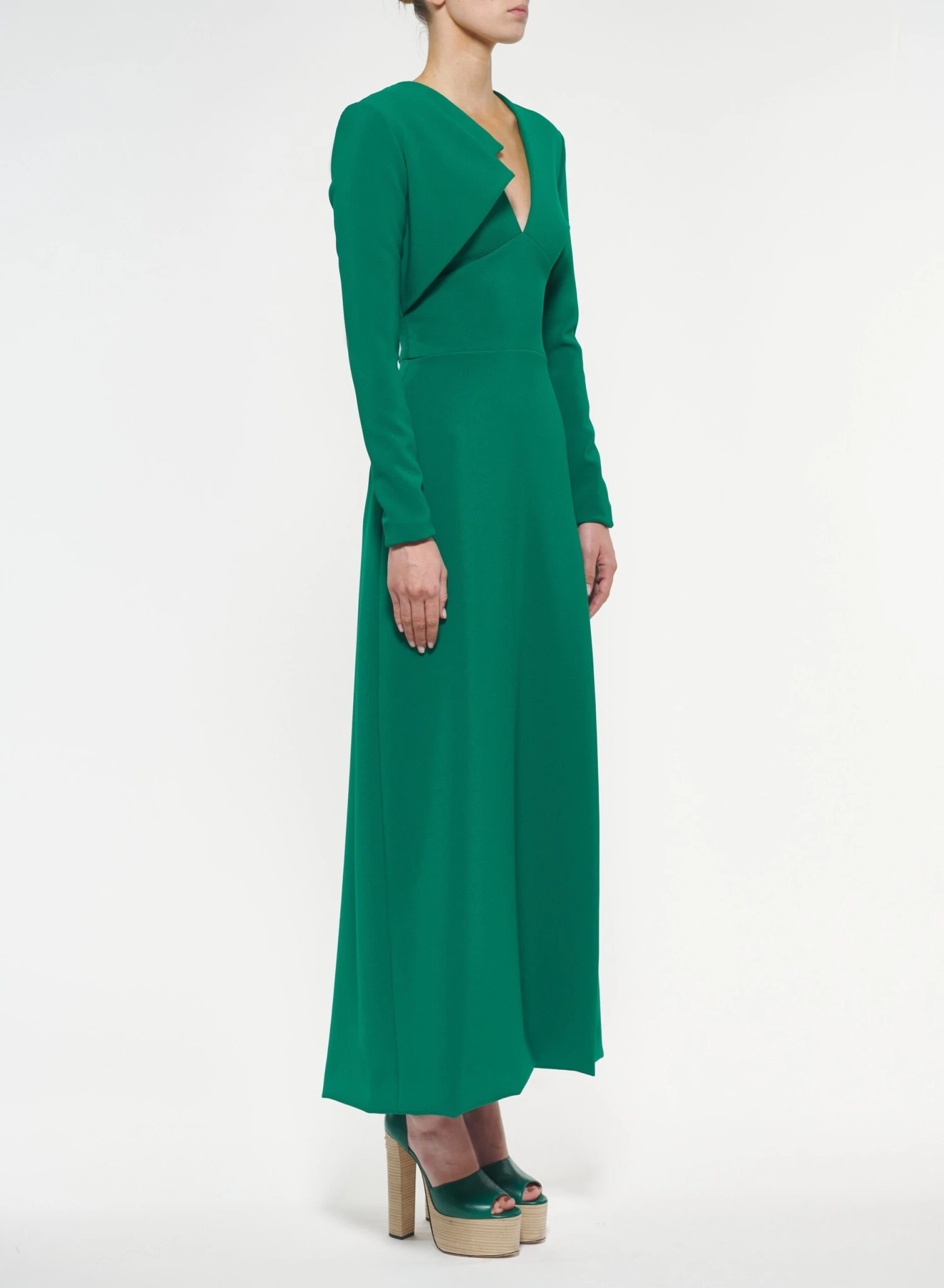 Midi Dress With Flap Detail 2 Midi Dress With Flap Detail - Image 2