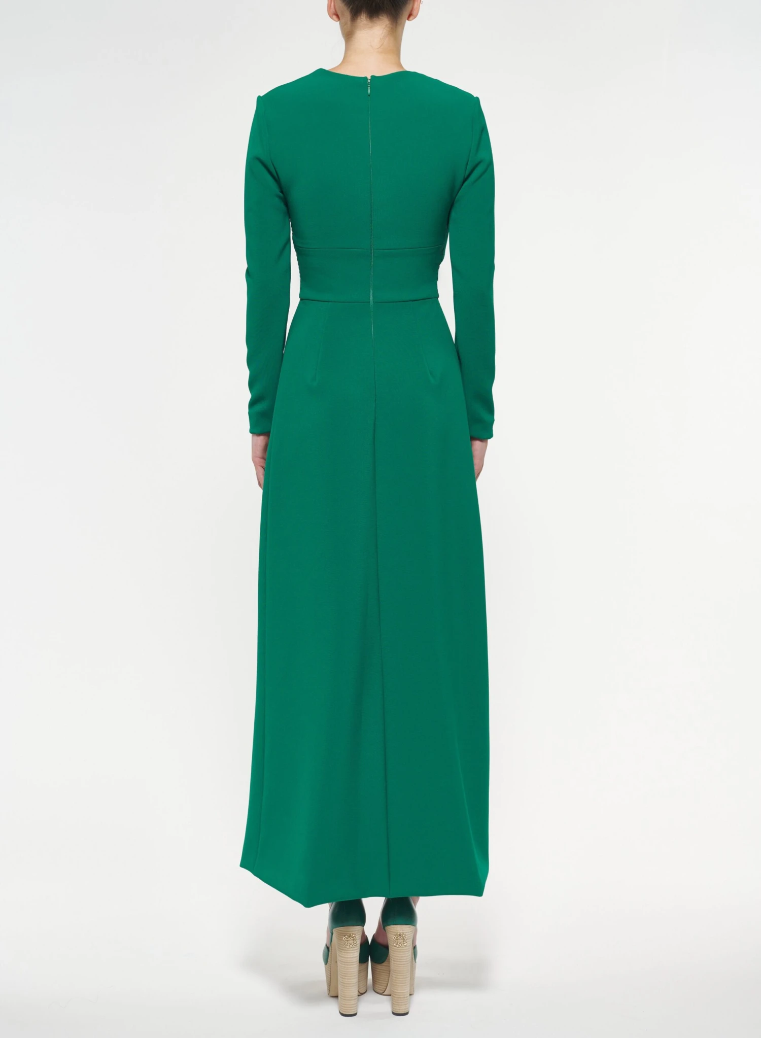 Midi Dress With Flap Detail 3 Midi Dress With Flap Detail - Image 3