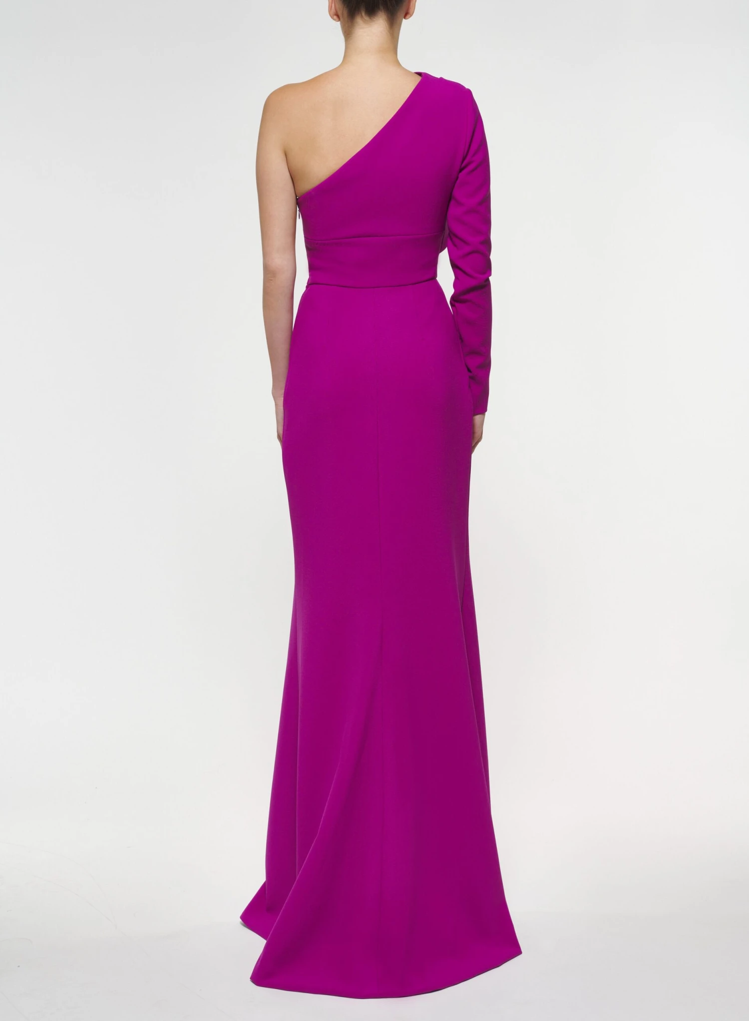 One-Shoulder Dress With Flap Detail 3 One-Shoulder Dress With Flap Detail - Image 3