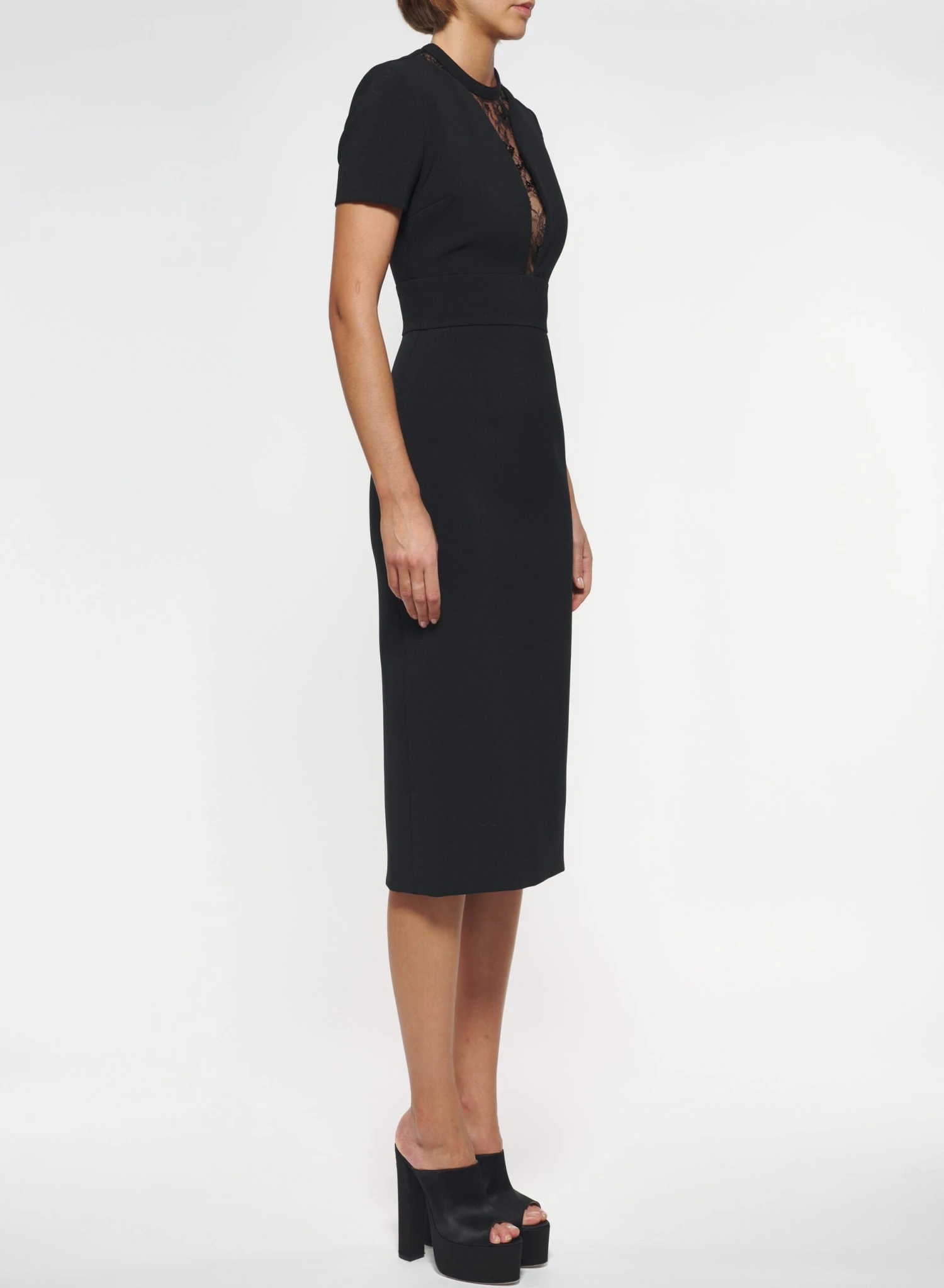 Cady And Lace Midi Dress 2 Cady And Lace Midi Dress - Image 2