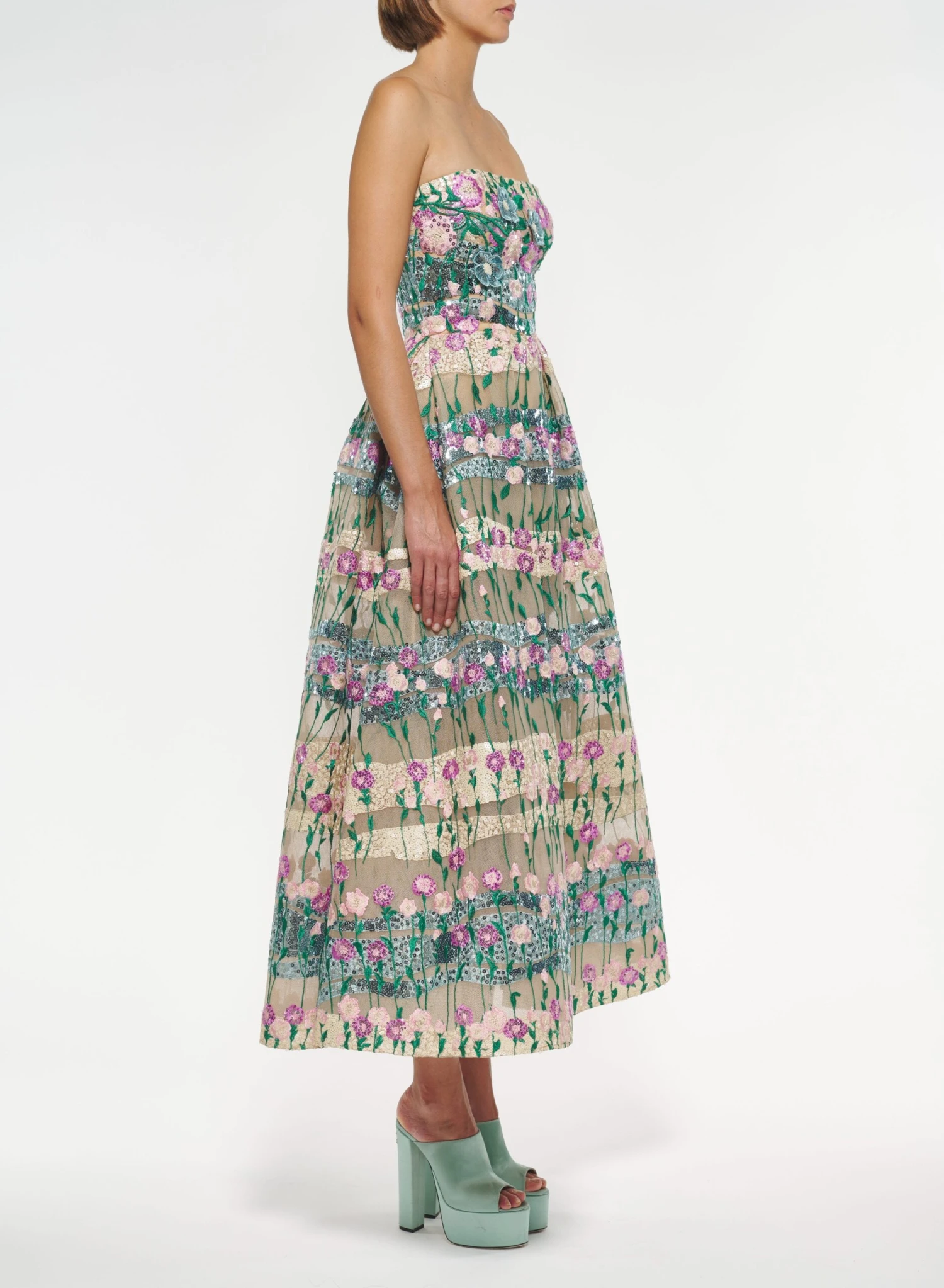 Floral Embroidered Dress 2 Floral Embroidered Dress - Image 2