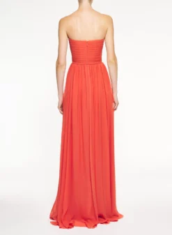 Strapless Silk Long Dress 12 Strapless Silk Long Dress -ELIESAAB SHOP D0168AS24SI001 SPRITZ 5 scaled