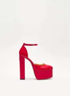 Accessories Leather Platform Pump