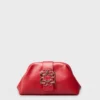 Accessories Red Leather Pouch