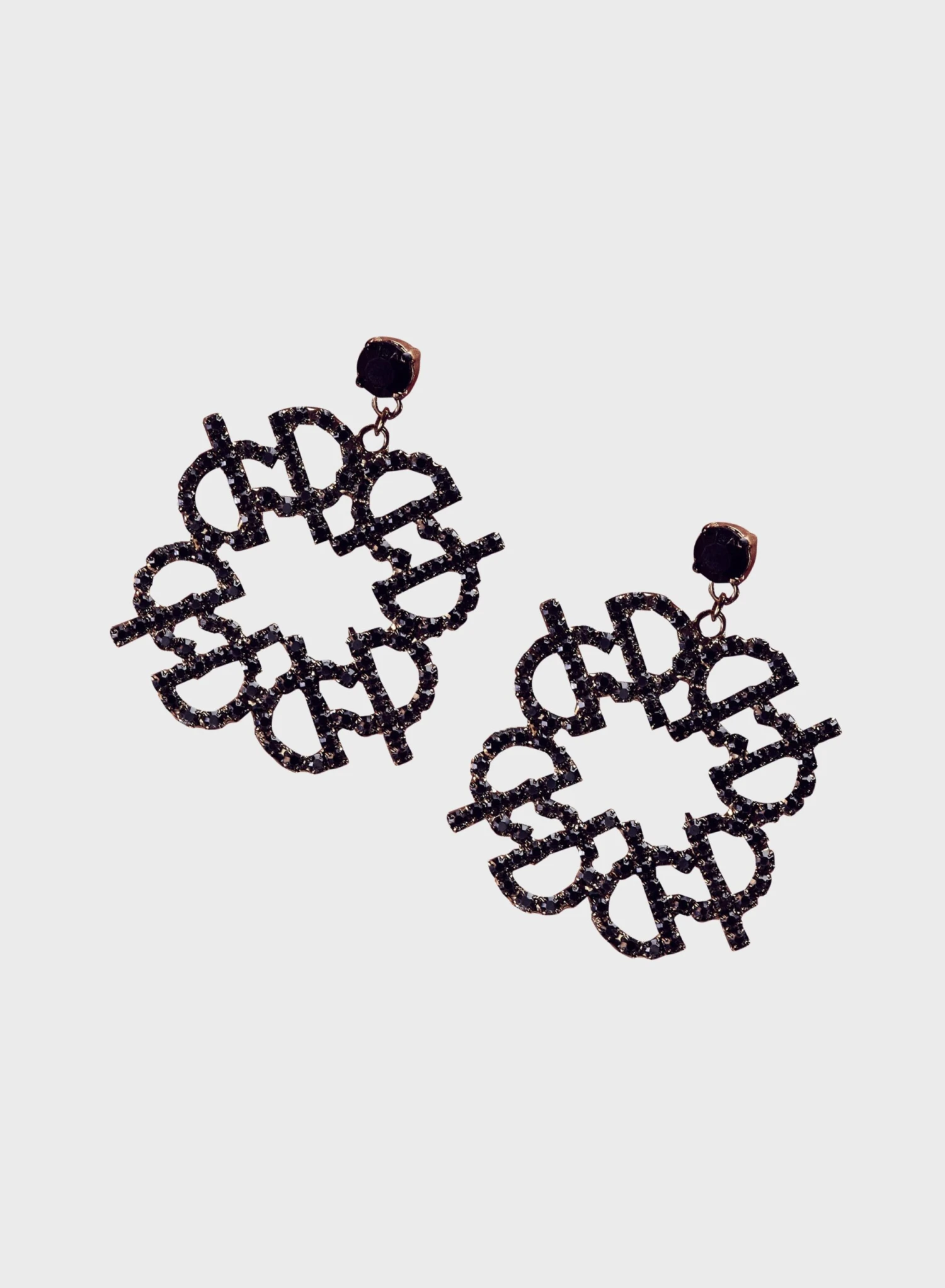 Accessories Crystal Circular Earrings 1 Accessories Crystal Circular Earrings