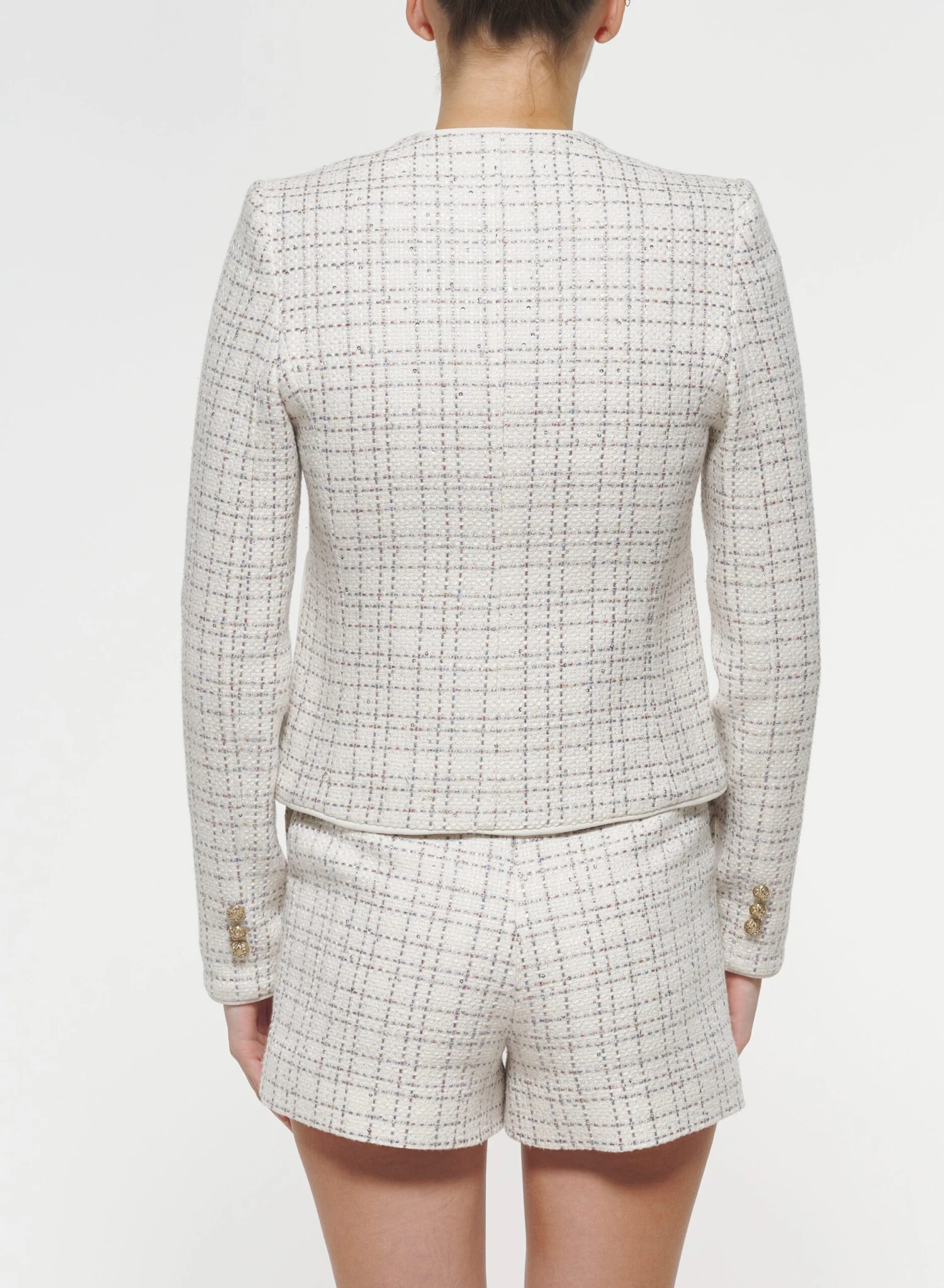 Sequin Tweed Jacket 3 Sequin Tweed Jacket - Image 3