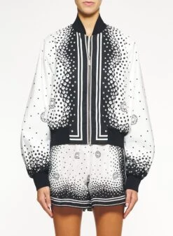 Moon Printed Cotton Jacket