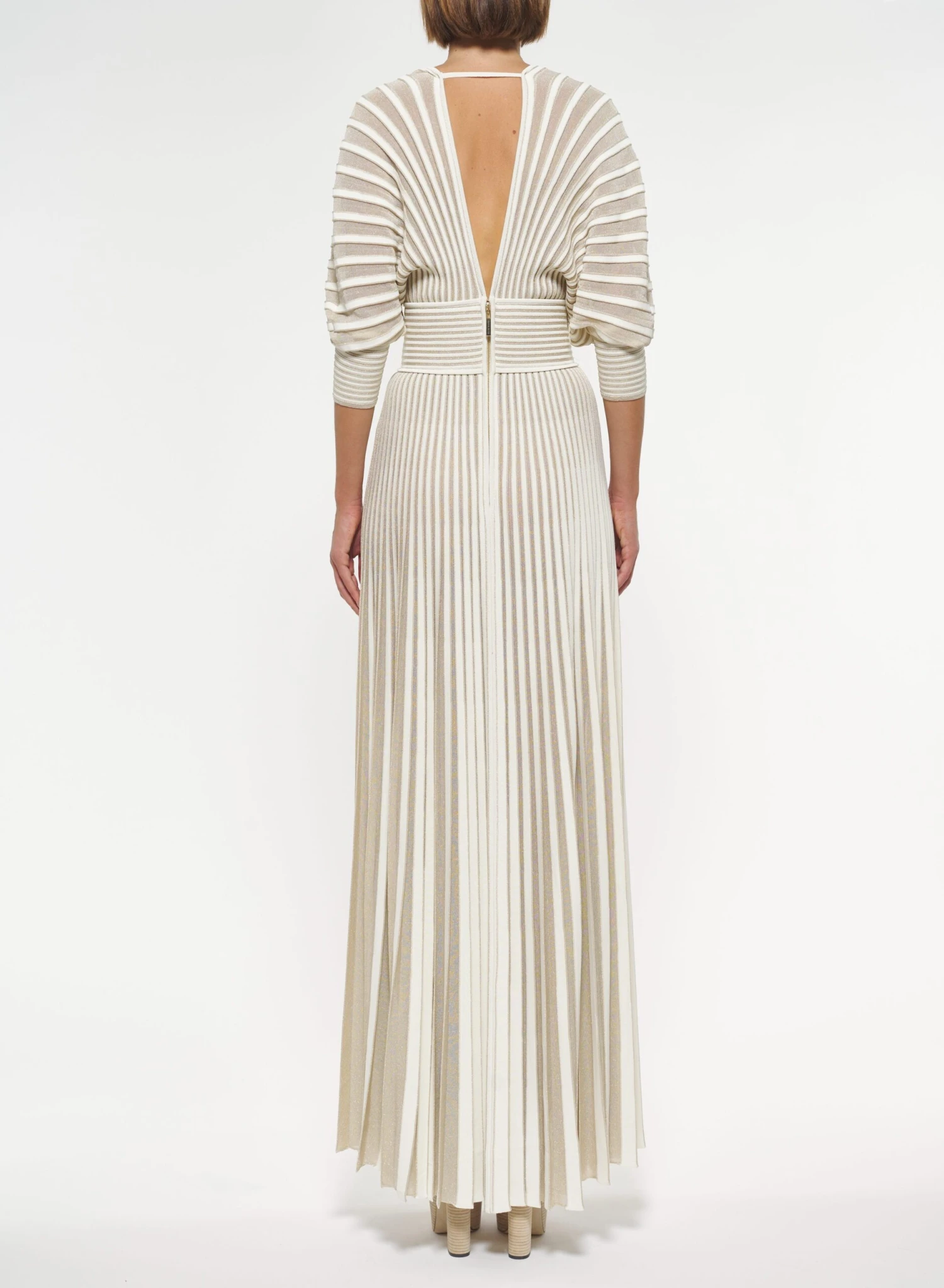 Pleated Knit Dress 3 Pleated Knit Dress - Image 3