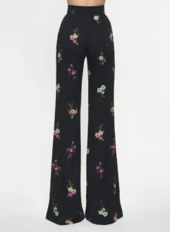 Floral Print Pants 5 Floral Print Pants -ELIESAAB SHOP P0005CD001 MICRO 20FLOWER 20BLACK 3 scaled