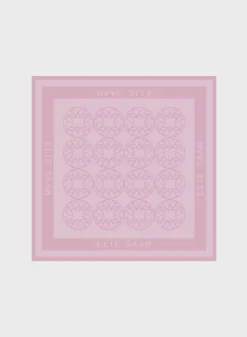 Accessories Silk Wool Jacquard Shawl