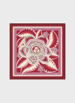 Accessories Twill Silk Square Scarf