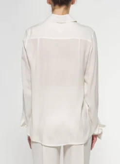 Gold Foliage Embroidered Silk Shirt 9 Gold Foliage Embroidered Silk Shirt -ELIESAAB SHOP SH000EBES02 POWDER 20WHITE 20AND 20GOLD 5 scaled