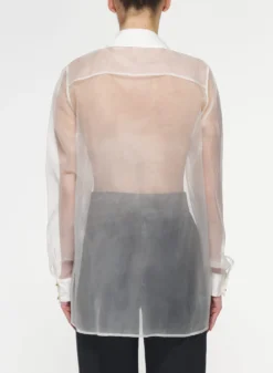 Embroidered Organza Shirt -ELIESAAB SHOP SH011EO0000 POWDER 20WHITE 3 scaled